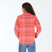 Kerri Rothensal - Pia Western Flannel Plaid Shirt (Red)