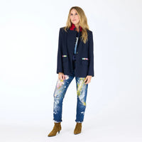 Kerri Rosenthal - Workday Love Brigade Blazer (Indigo Blue)