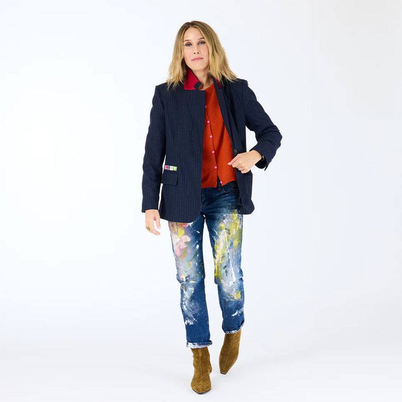 Kerri Rosenthal - Workday Love Brigade Blazer (Indigo Blue)
