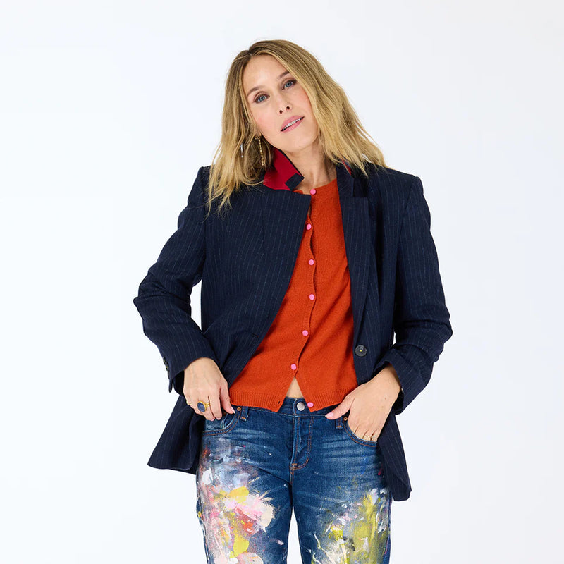 Kerri Rosenthal - Workday Love Brigade Blazer (Indigo Blue)