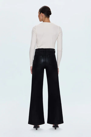 Pistola - Lana High Rise Wide Leg (coated black)