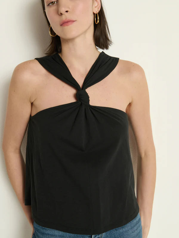 Nation LTD. - Lena Knotted Tank (Jet Black)