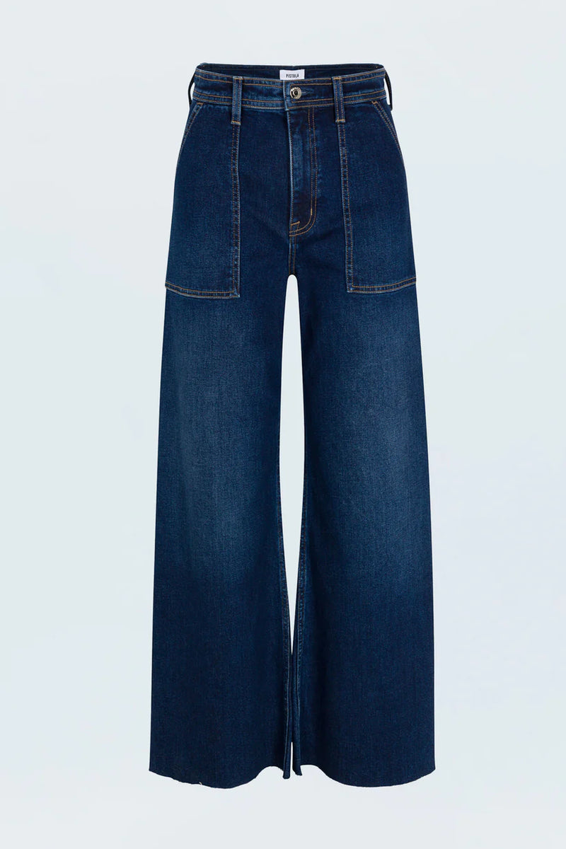 Pistola - Penny Utility HIgh Rise Wide Leg (Calluna)