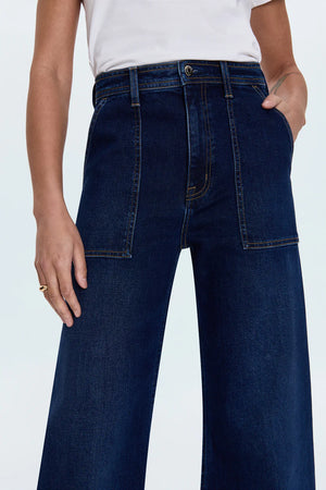 Pistola - Penny Utility HIgh Rise Wide Leg (Calluna)