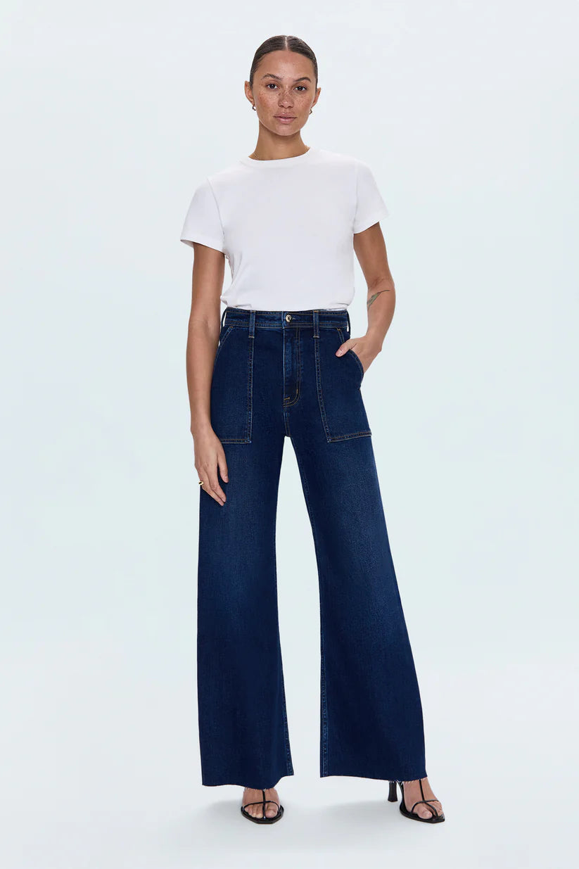Pistola - Penny Utility HIgh Rise Wide Leg (Calluna)