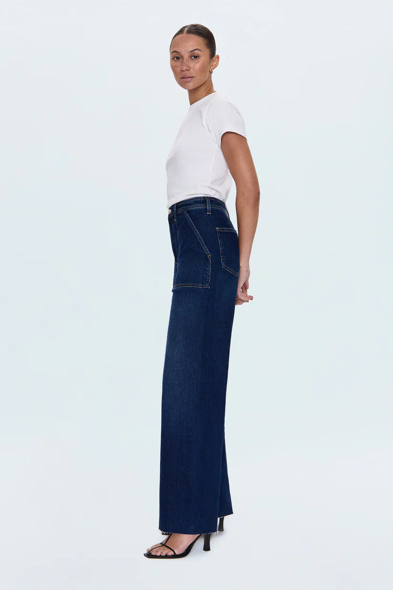Pistola - Penny Utility HIgh Rise Wide Leg (Calluna)