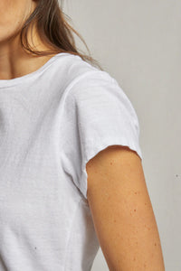 Perfect White Tee - Sheryl Recycled Baby Tee (white)