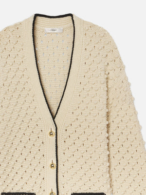 Frame - The Bauble Cardigan (Cream)