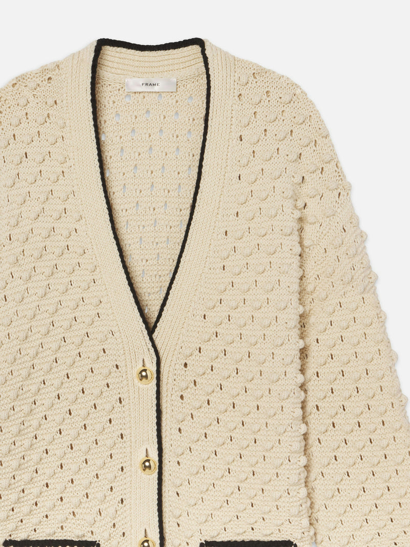 Frame - The Bauble Cardigan (Cream)