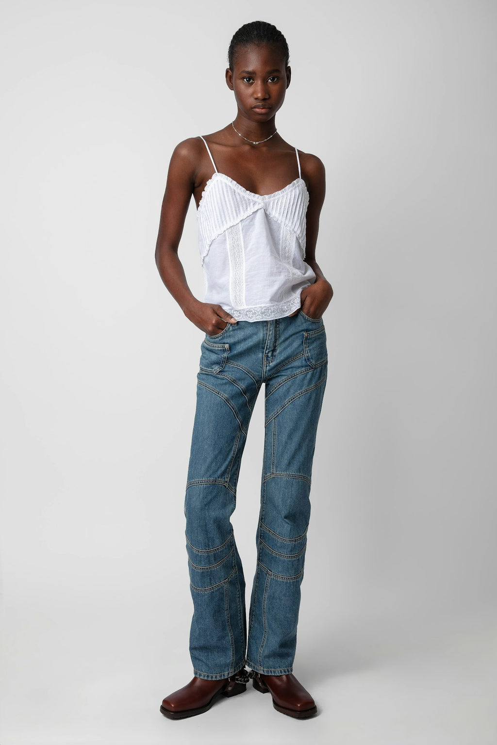 wybzd Women Summer Short Skinny Vest Tops Sleeveless Sheer Mesh Cover Up  See Through Crop Top Grunge Streetwear Silver L 