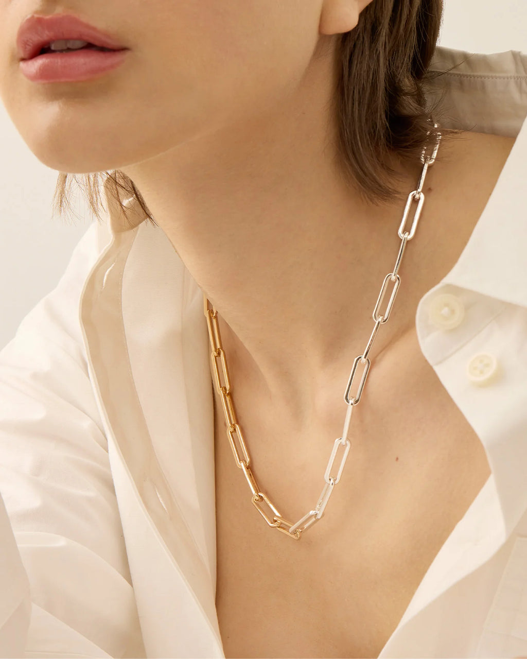 Jenny Bird - Andi Slim Chain (Two-Tone)