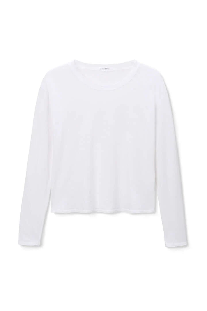 Perfect White Tee - Axel L/S Tee (black)