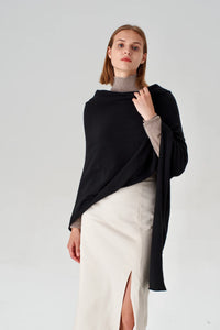Pissenlit - Cashmere Travel Wrap (black)