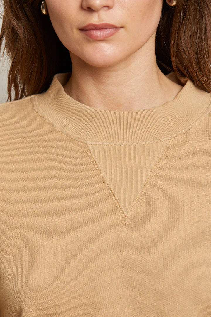 Perfect White Tee - Blake French Terry Sweatshirt