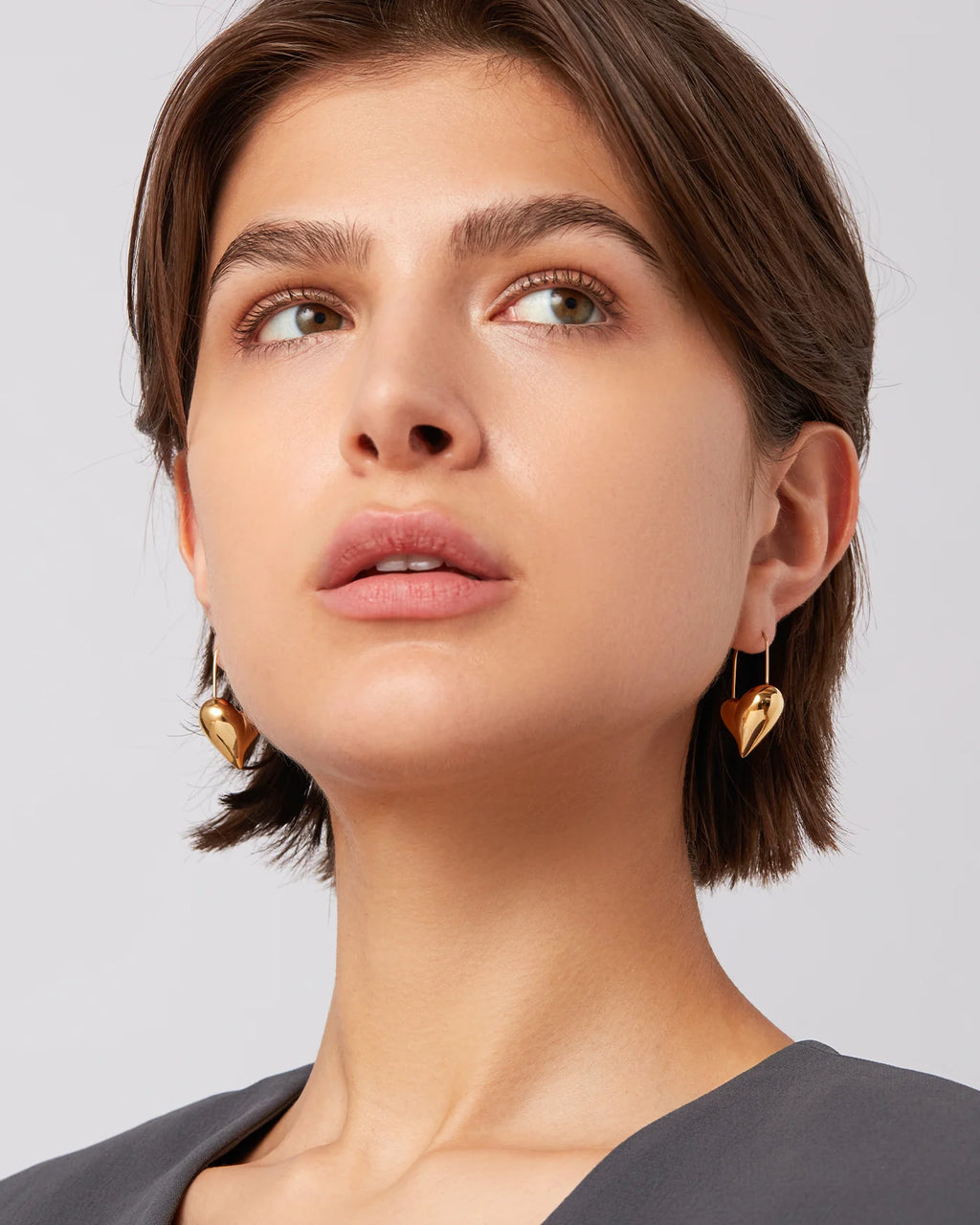 Jenny Bird - Celeste Heart Earrings (Gold)