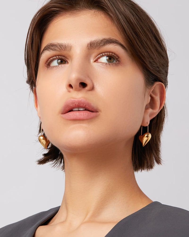 Jenny Bird - Celeste Heart Earrings (Gold)