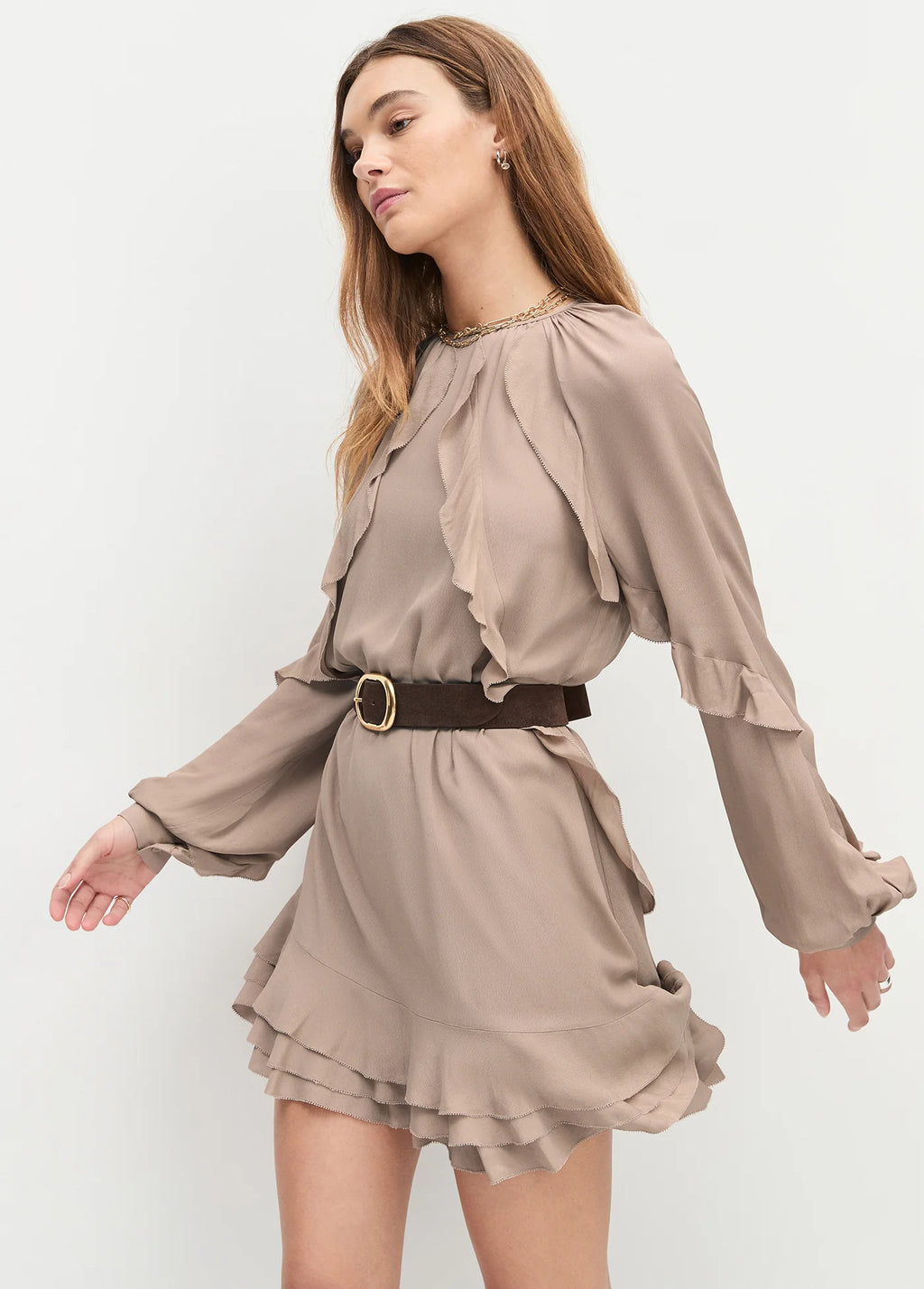 Favorite Daughter - The Because of You Dress (mocha)
