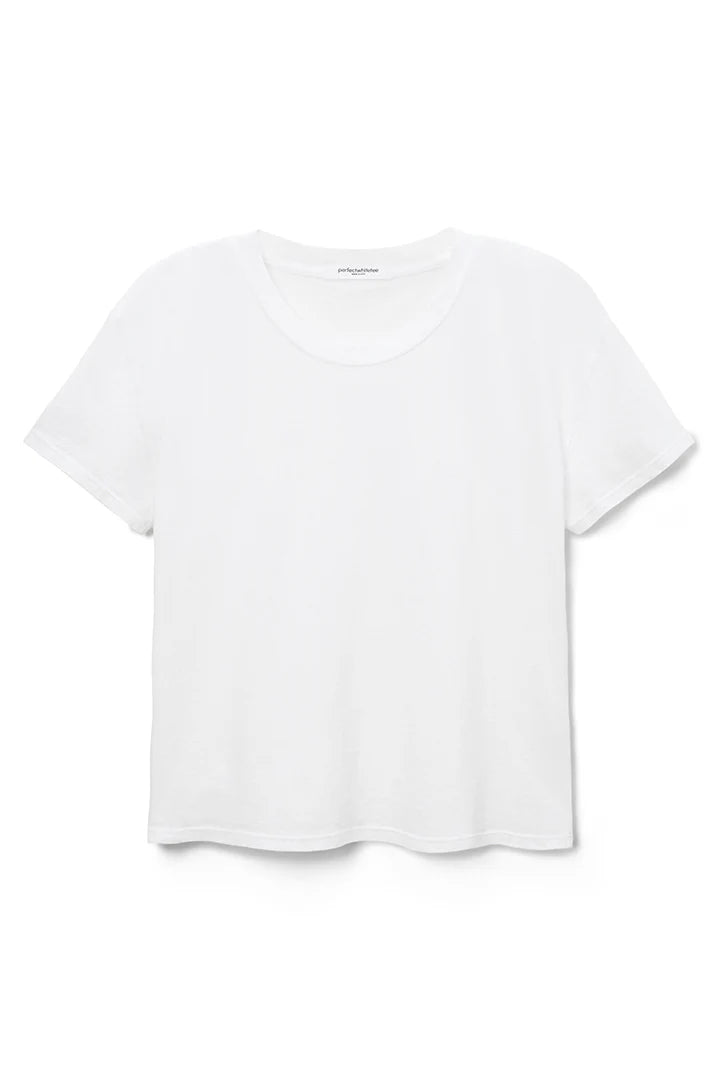 Perfect White Tee - Harley Boxy Crew Tee (White)