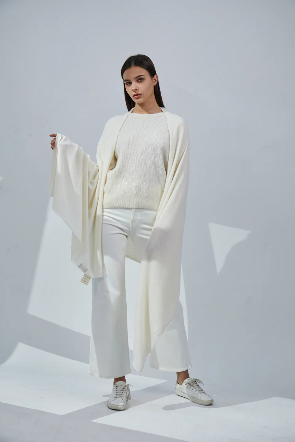 Pissenlit - Cashmere Travel Wrap (ivory)