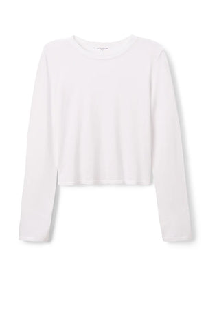 Perfect White Tee - Jamie Recycled Cotton Long Sleeve