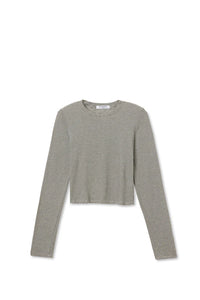 Perfect White Tee - Jamie Striped Tee (ivory/black stripe)