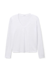 Perfect White Tee - Jimi L/S Tee (white)