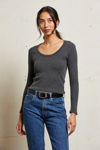 Perfect White Tee - Josie U Neck Tee