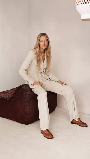 Smythe - Wide Leg Trouser - FA25048