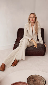 Smythe - Wide Leg Trouser - FA25048