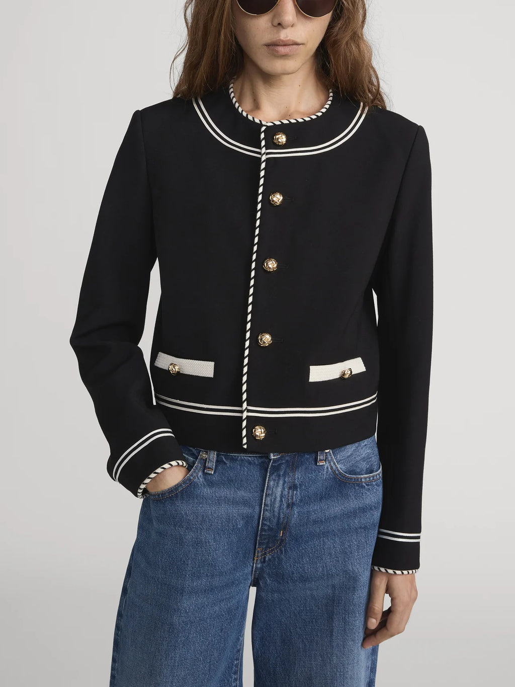 Frame - The Prim Jacket (black)