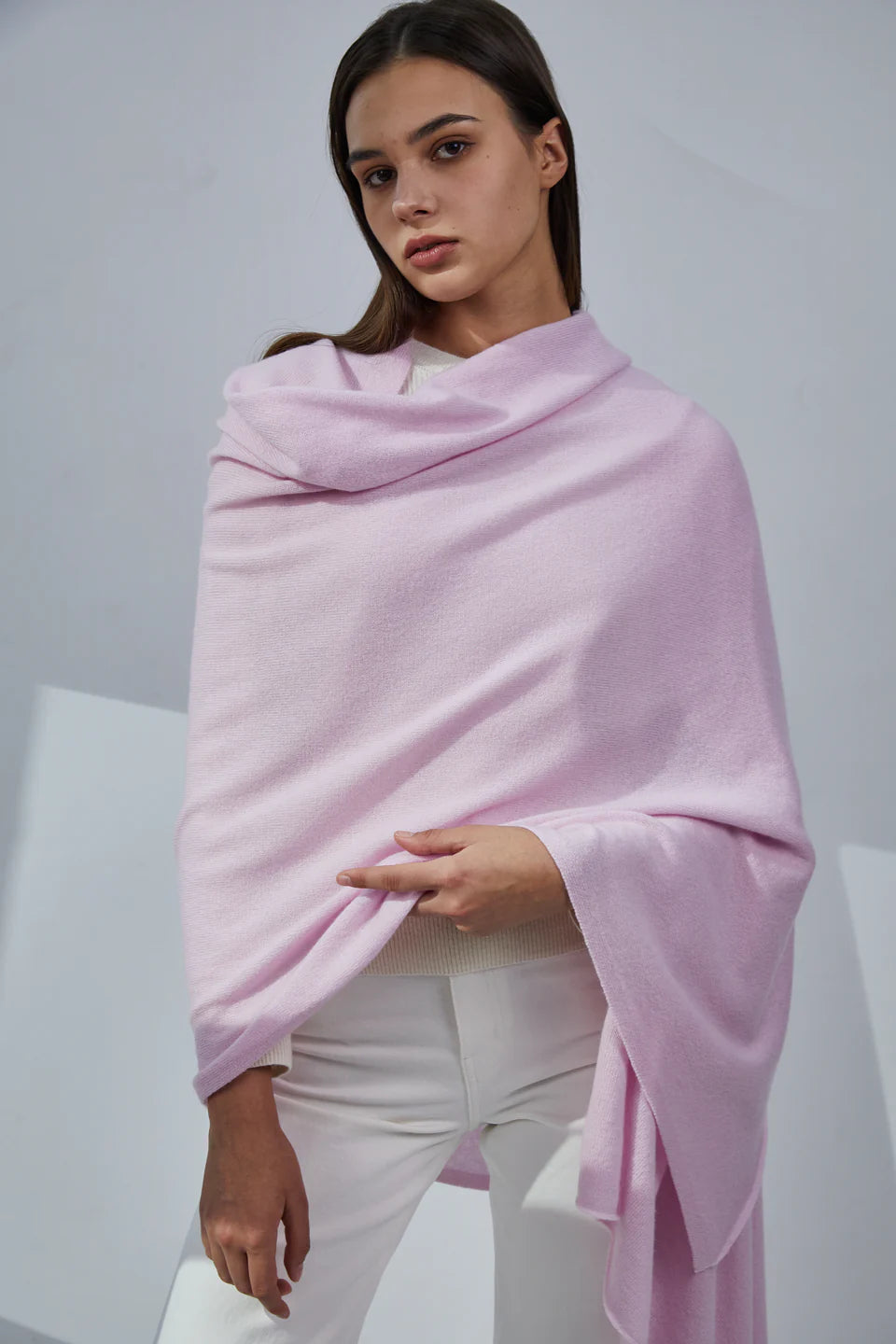 Pissenlit - Cashmere Travel Wrap (pink)