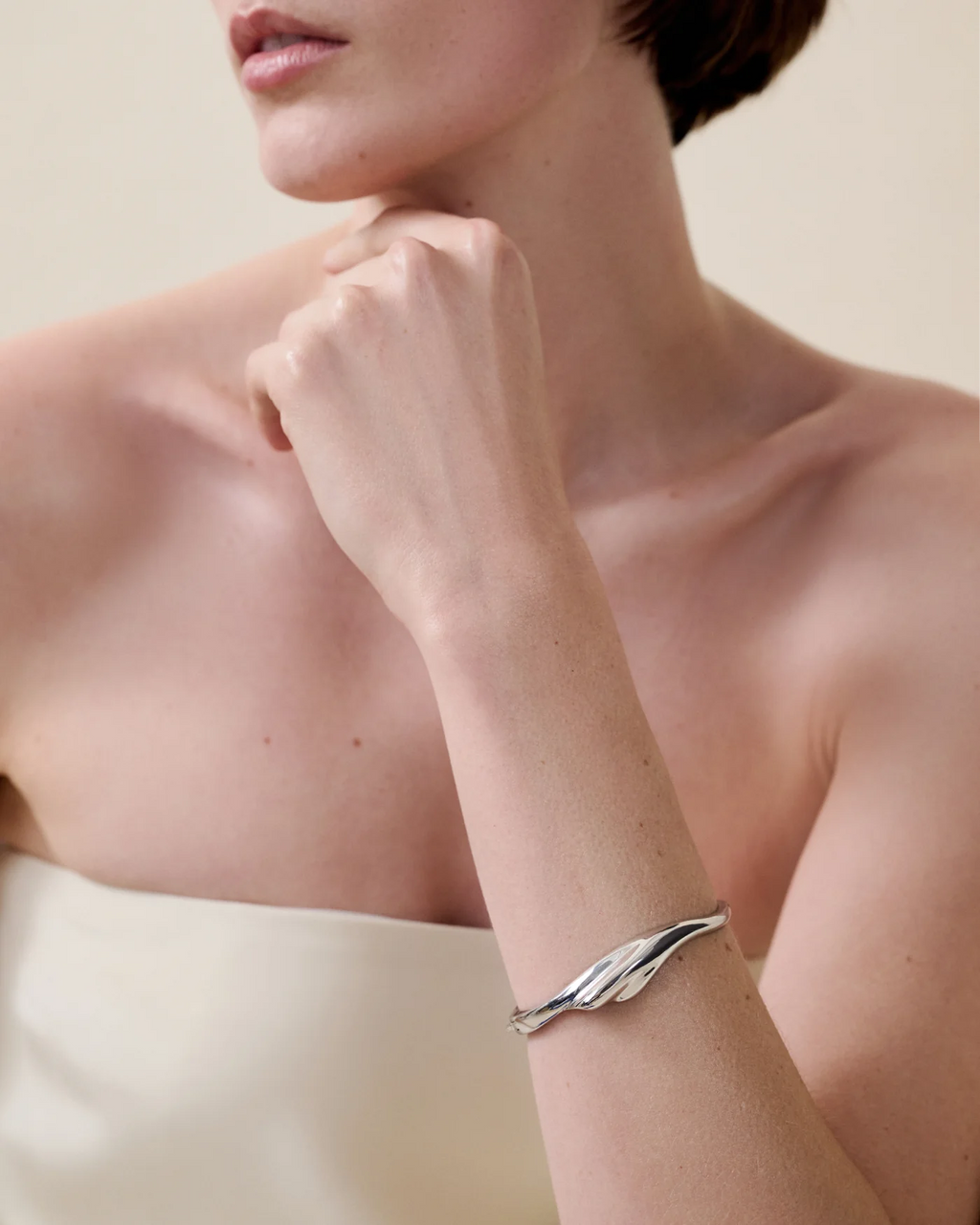 Jenny Bird - Portia Bangle (Silver)