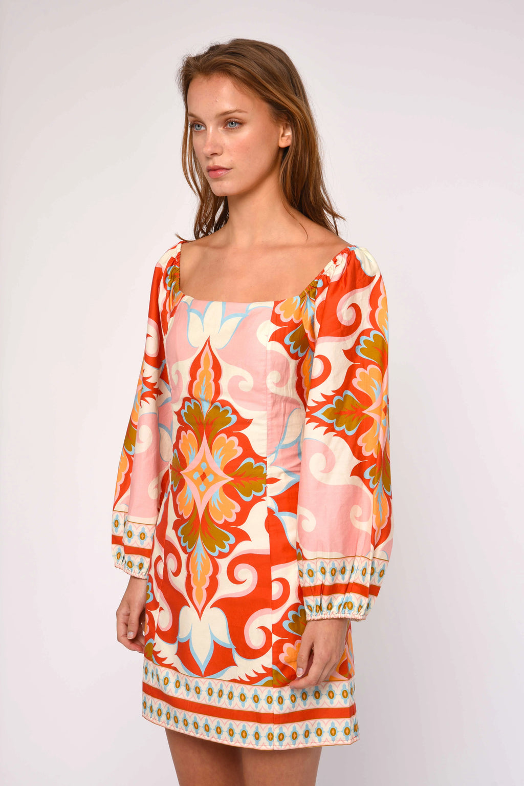 keoni linen dress Hale Bob Katelyn Linen Mini Dress