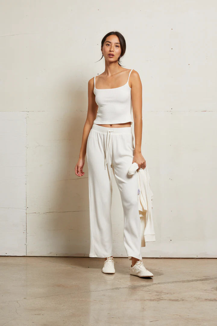 Perfect White Tee - Sophie Sweater Rib Cami