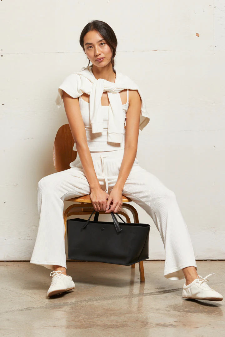 Perfect White Tee - Sophie Sweater Rib Cami