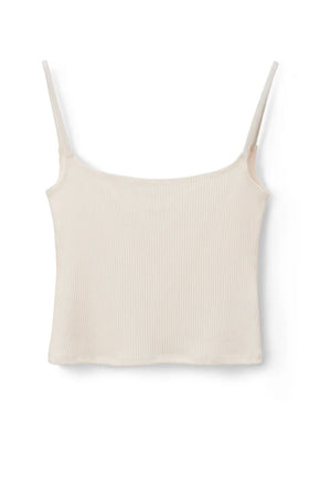 Perfect White Tee - Sophie Sweater Rib Cami