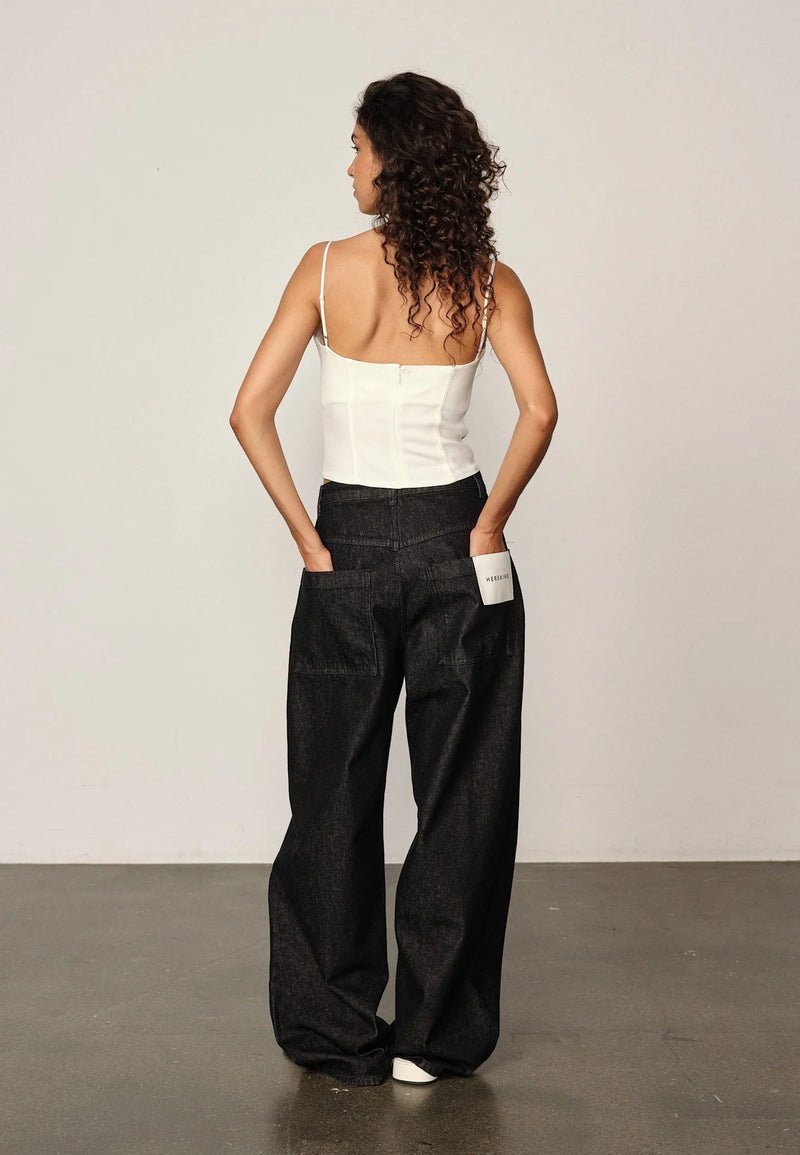 Herskind - Toma Top (black) (white)