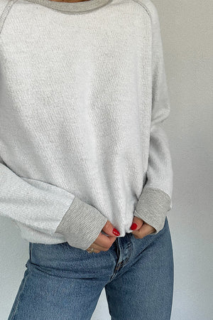 Perfect White Tee - Ziggy Inside Out Sweatshirt
